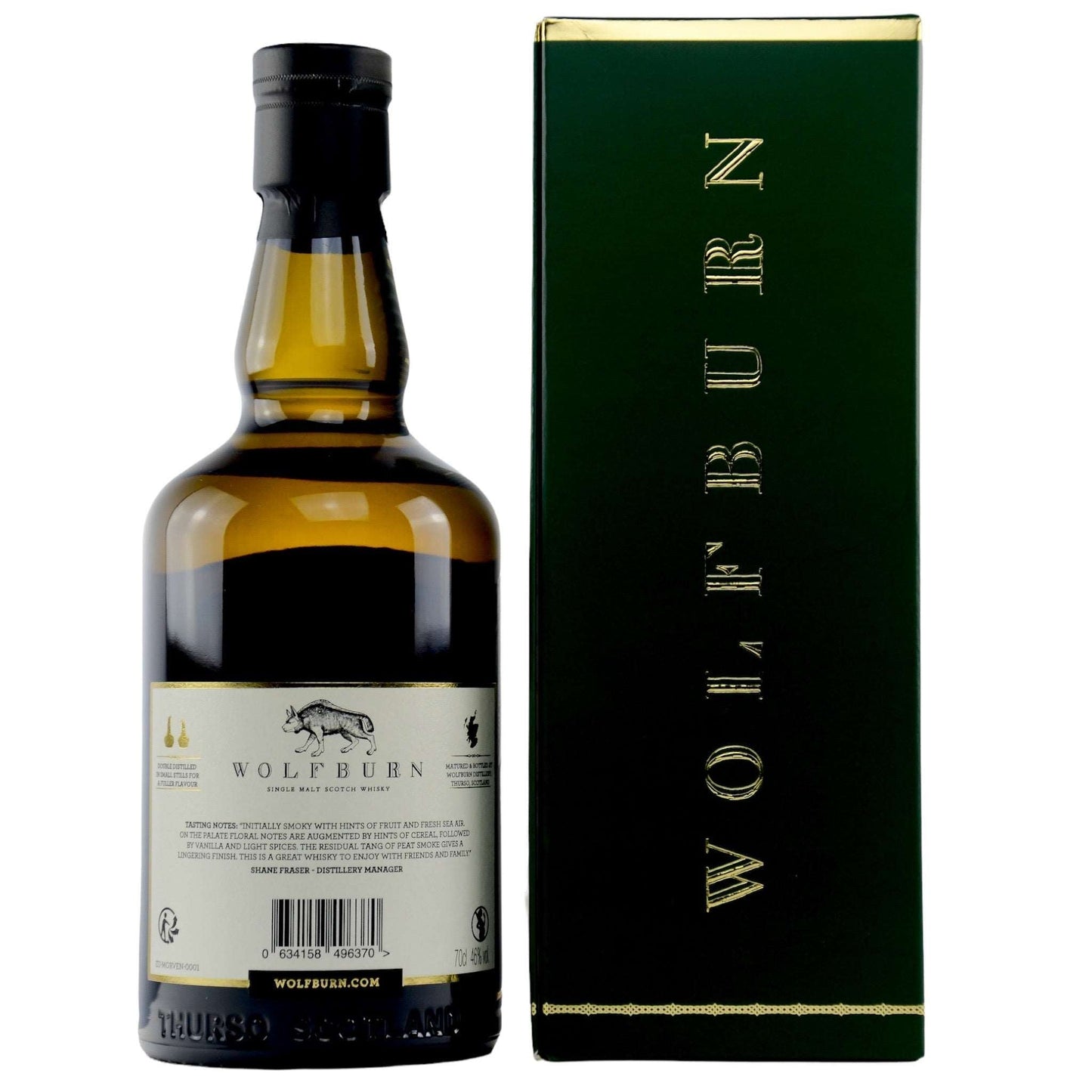 Wolfburn | Morven | Lightly Peated | 0,7l | 46%GET A BOTTLE