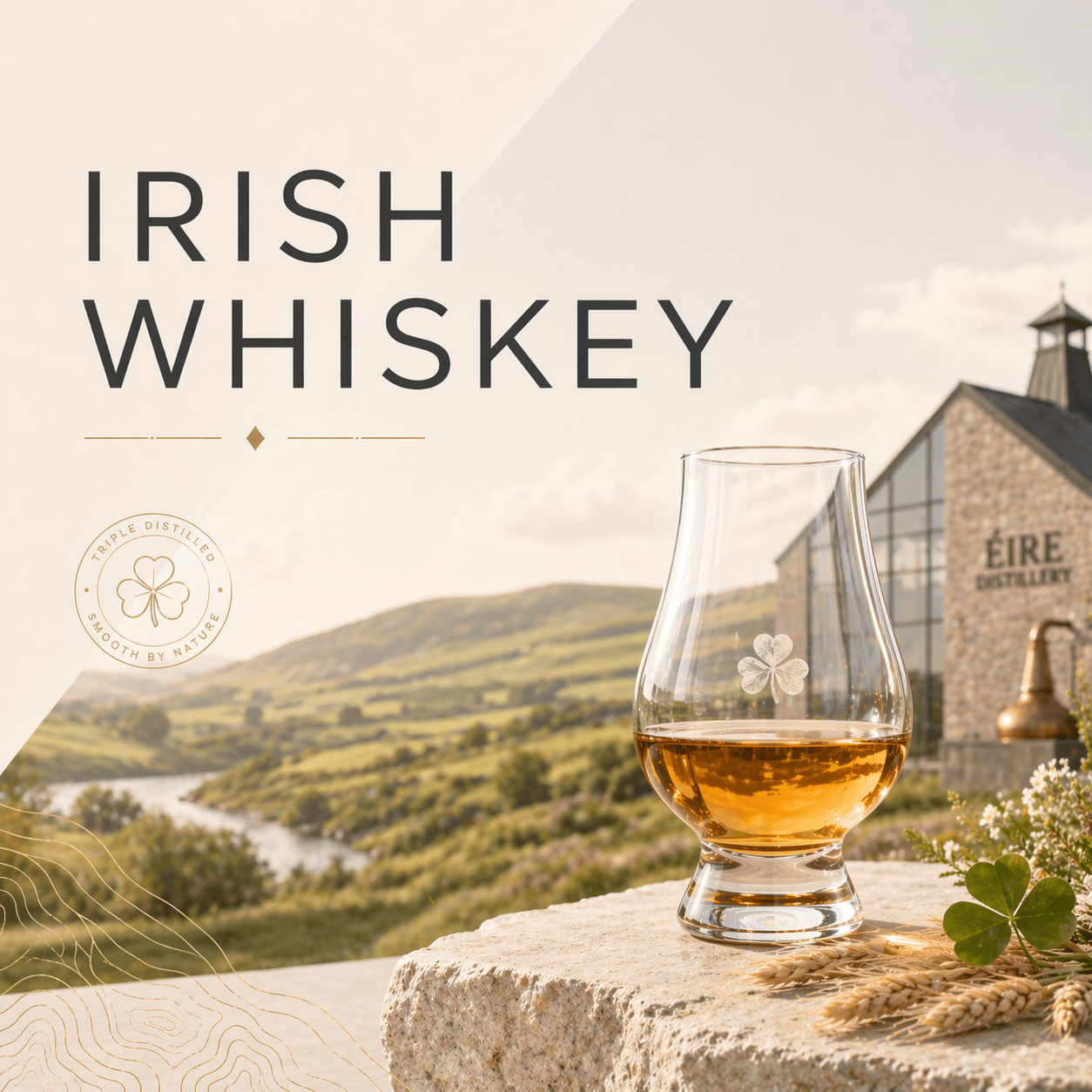 Irland - Whiskeys mit mildem und weichem Aroma - GET A BOTTLE