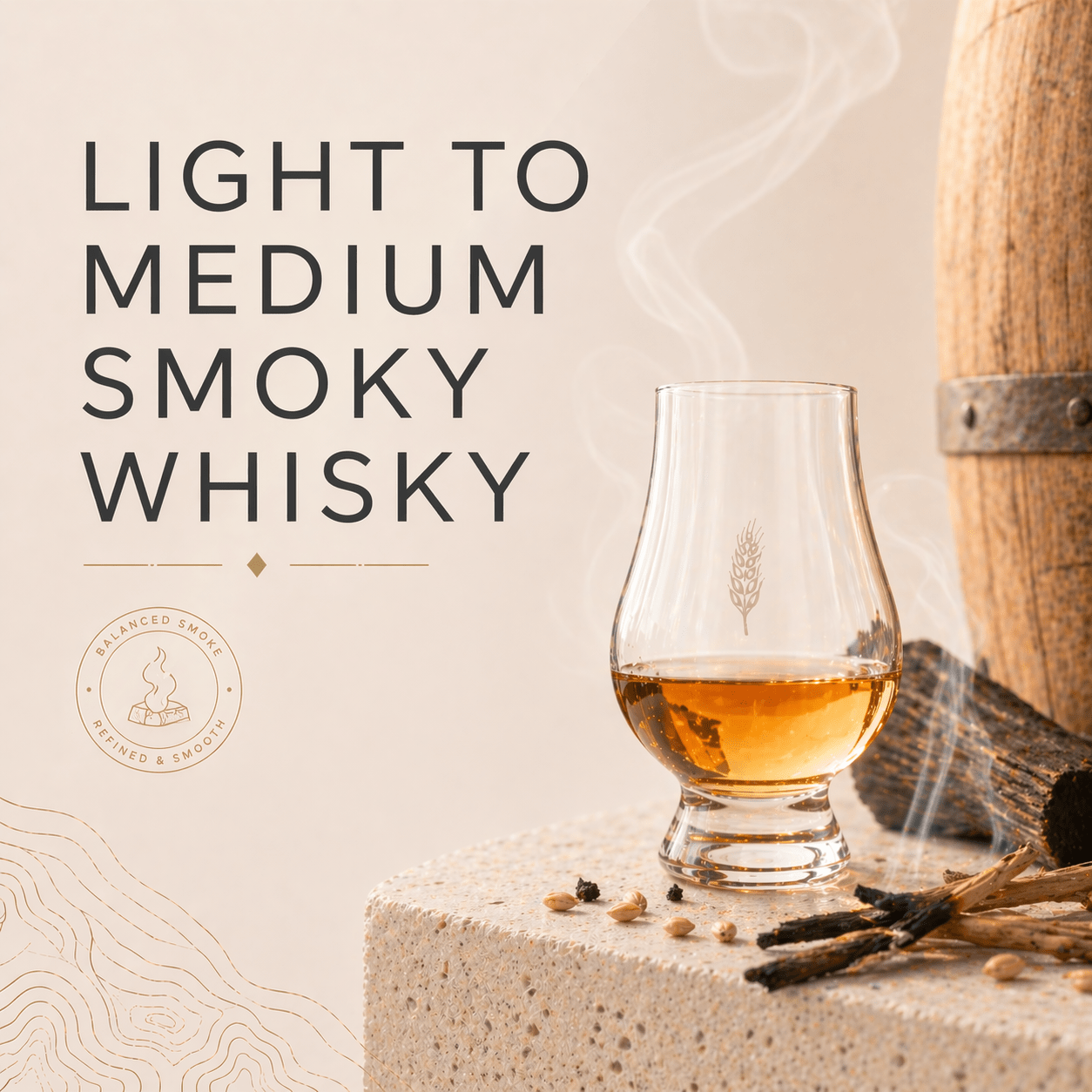 Leicht | mittel rauchiger Whisky - GET A BOTTLE