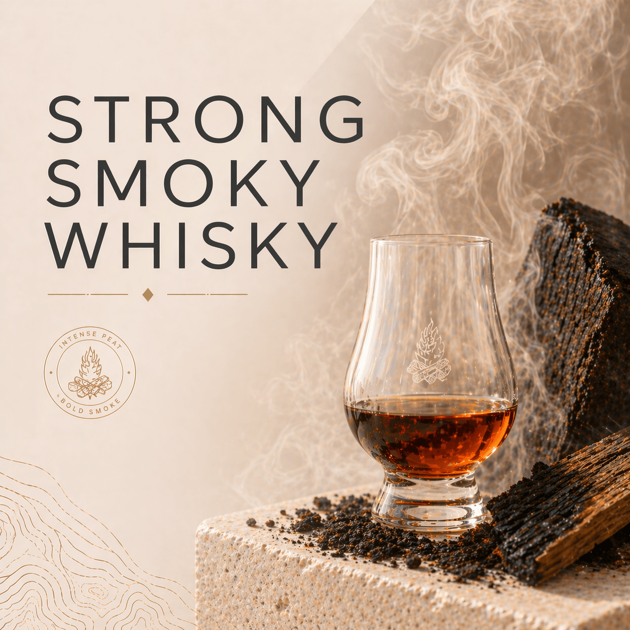 Stark rauchiger Whisky - GET A BOTTLE