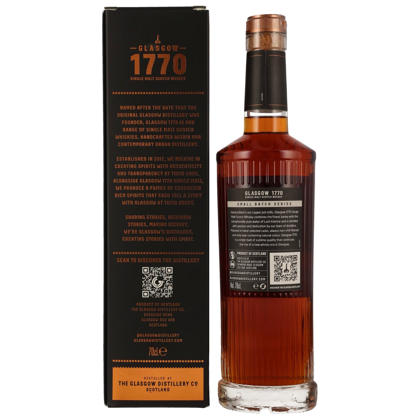 1770 Glasgow | 5 Jahre | 2018/2023 | Manzanilla Cask #8/218 | 59%GET A BOTTLE