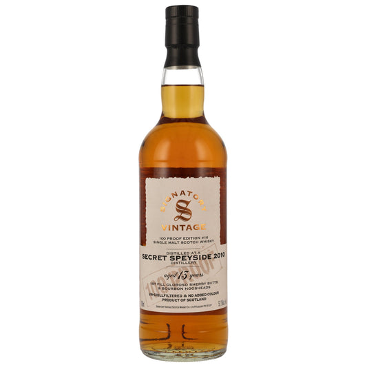 Secret Speyside | 100 Proof Edition #16 | 2010/2024 | Signatory Vintage | 57,1%