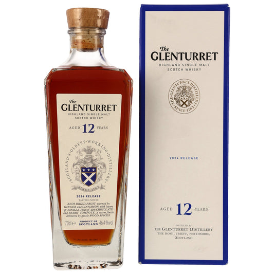 Glenturret | 12 Jahre | 2024 Release | 46,4%