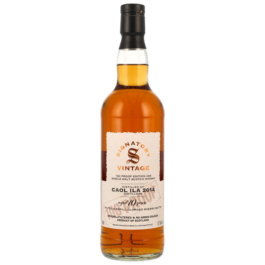 Caol Ila | 100 Proof Edition #28 | Signatory Vintage | 10 Jahre | 2014/2024 | 57,1%