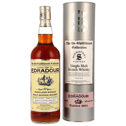 Edradour | 10 Jahre | 2014/2024 | Signatory Vintage | Cask #44, 63, 153, 154 | 46%