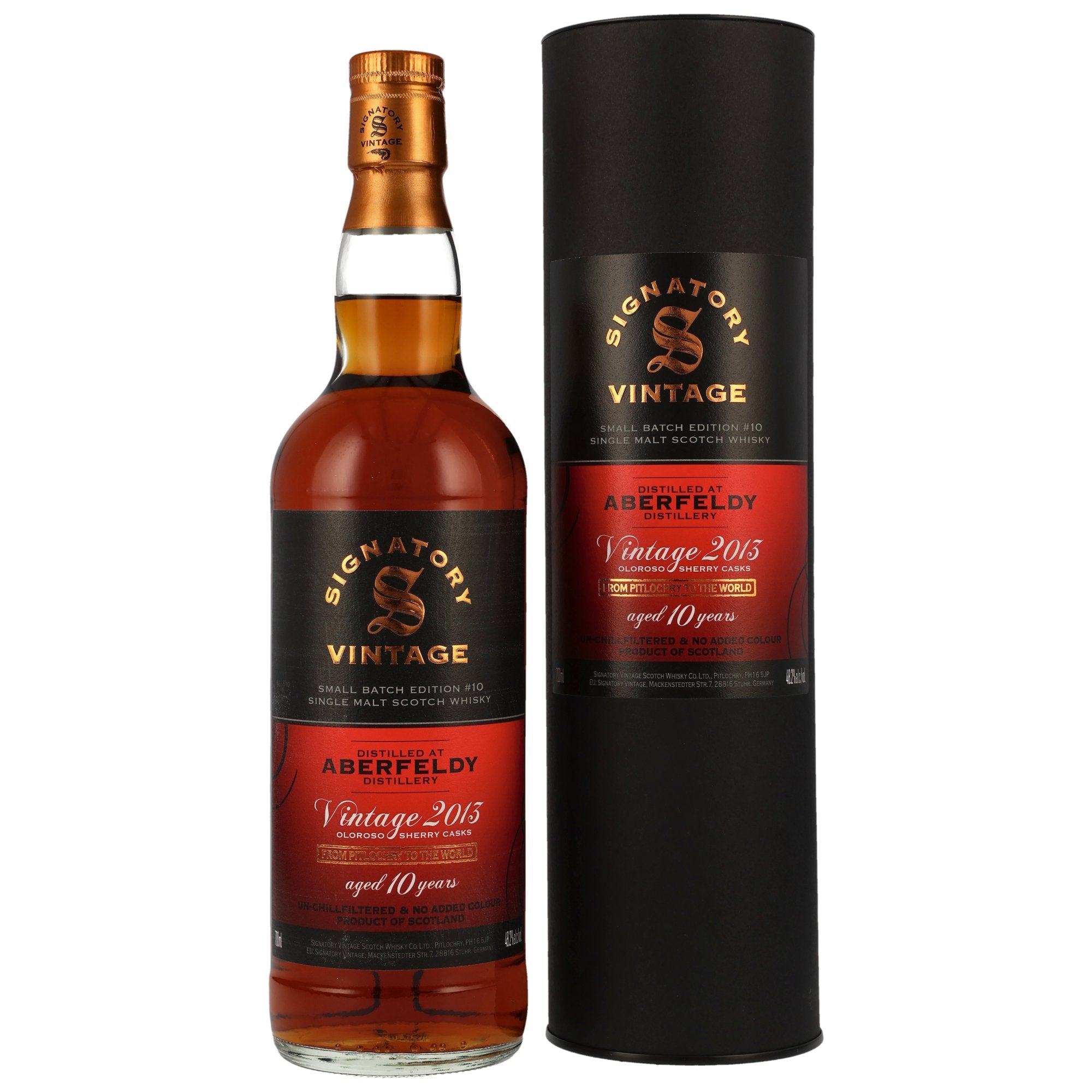Aberfeldy Small Batch Edition #10 Signatory Vintage - 2013/2024