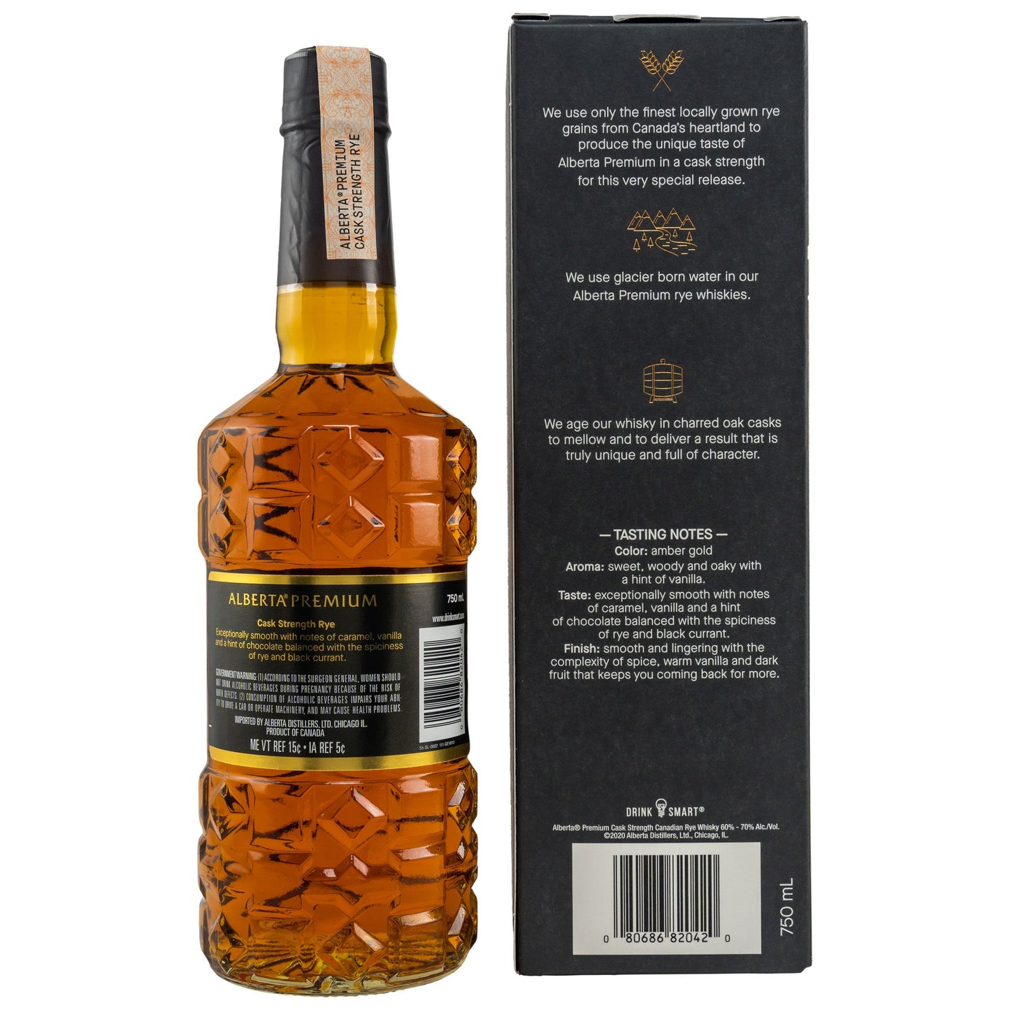 Alberta Premium | Cask Strength Rye | Canadian Rye Whisky | 0,75l | 66%GET A BOTTLE