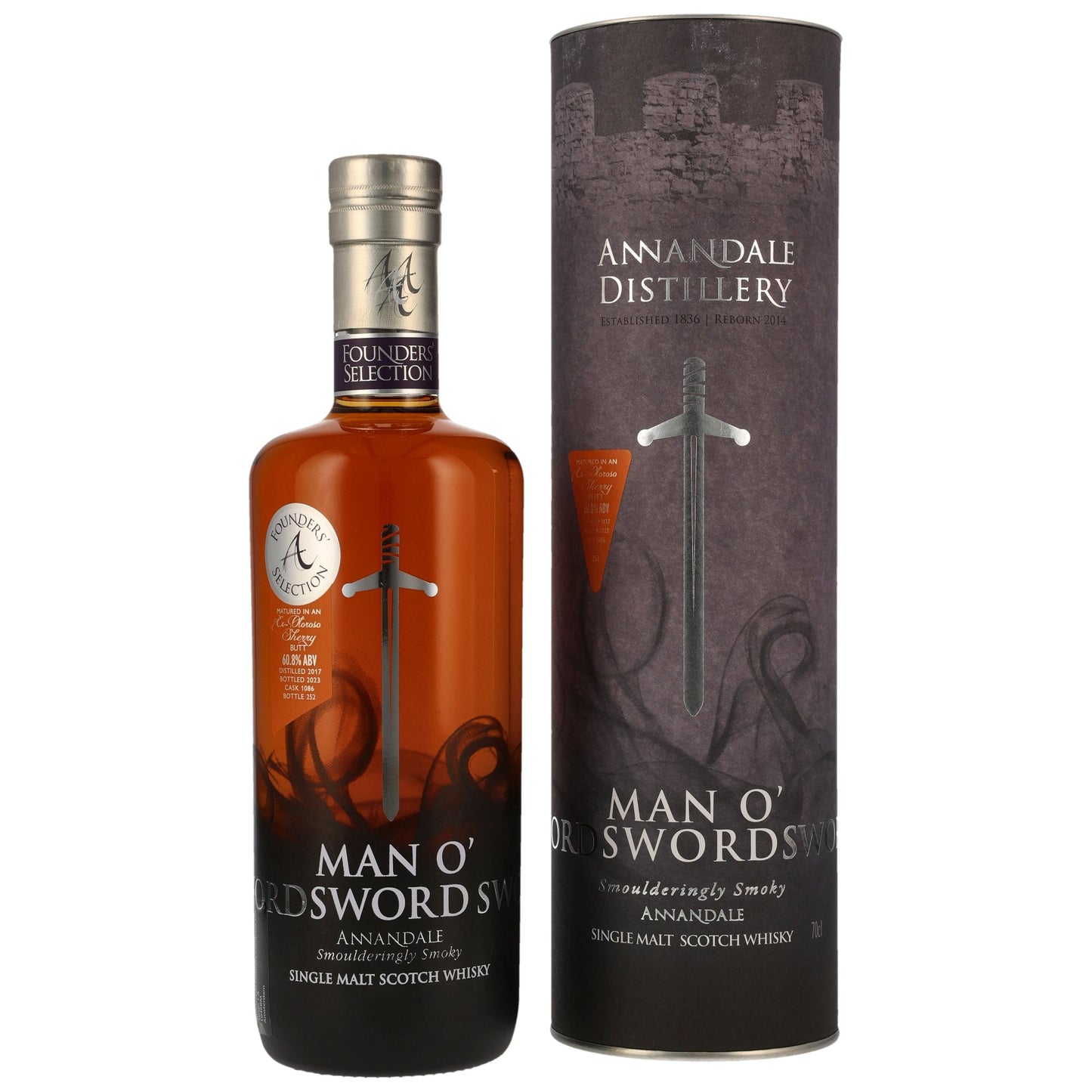 Annandale | Man O'Sword | Sherry Cask | Single Cask #1086 | 60,8%GET A BOTTLE