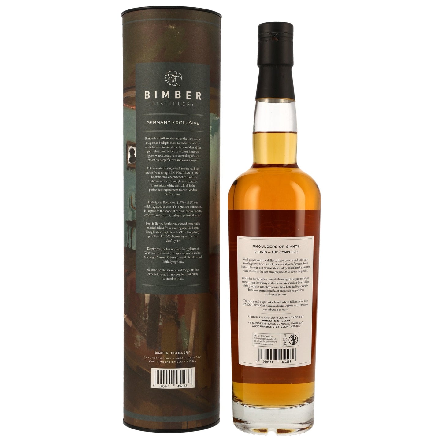 Bimber | Bourbon Cask #402 | Germany Edition 2024 - Shoulders of Giants Ludwig | 58,7%GET A BOTTLE