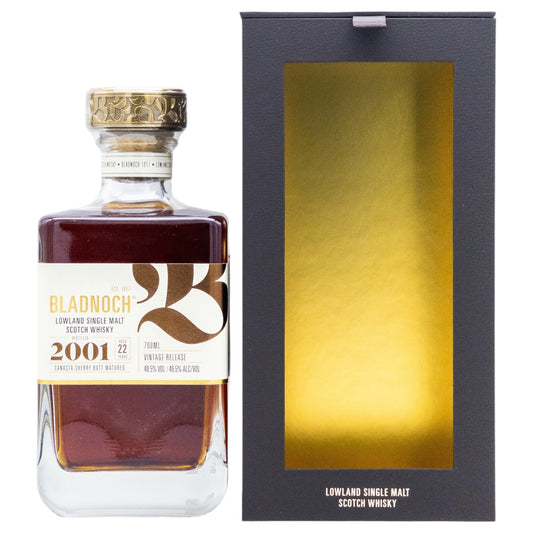 Bladnoch | Vintage 2001 | 22 Jahre | 49,5%GET A BOTTLE