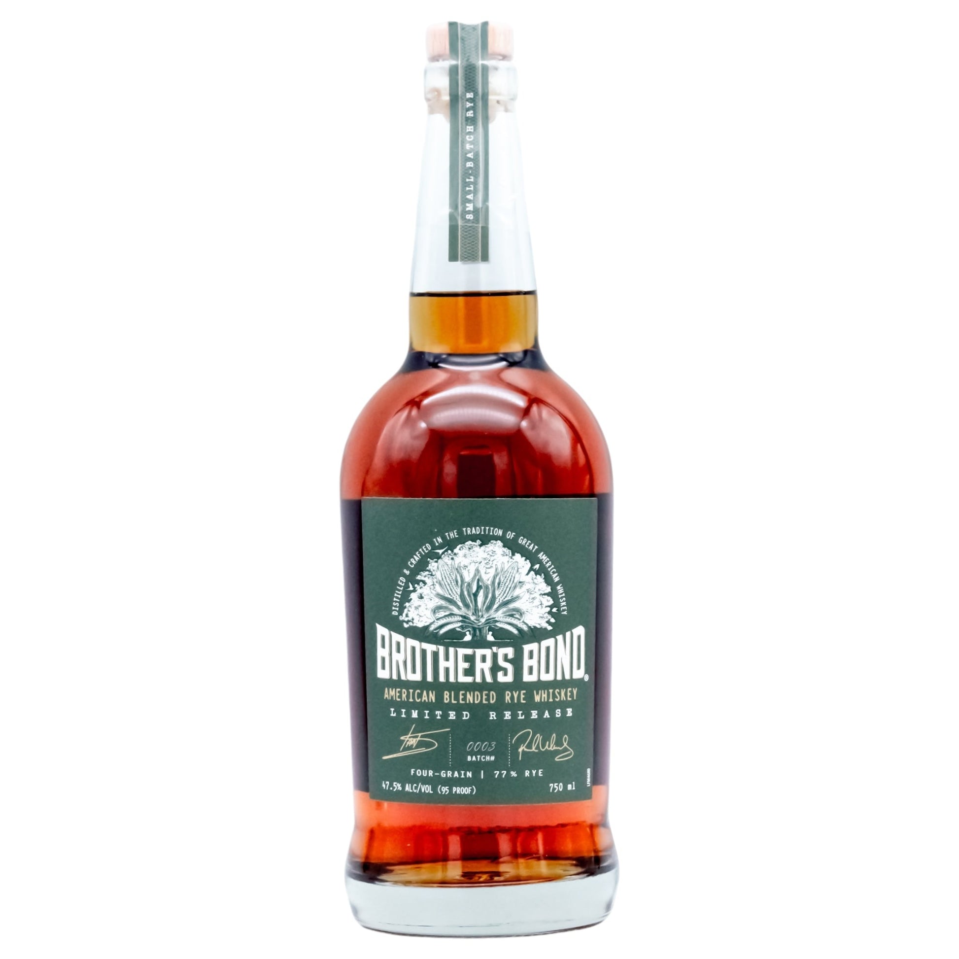 Brother's Bond | American Blended Rye Whiskey | 0,75l | 47,5%GET A BOTTLE