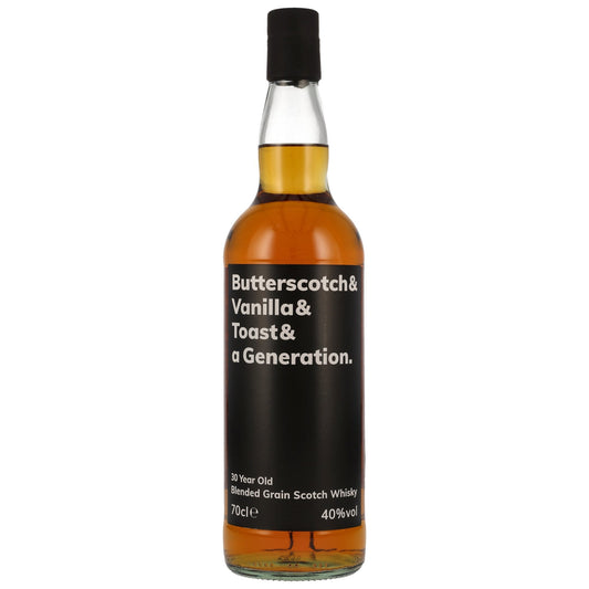 Butterscotch & Vanilla & Toast & A Generation | 30 Jahre | Blended Grain Scotch Whisky | 0,7l | 40%GET A BOTTLE