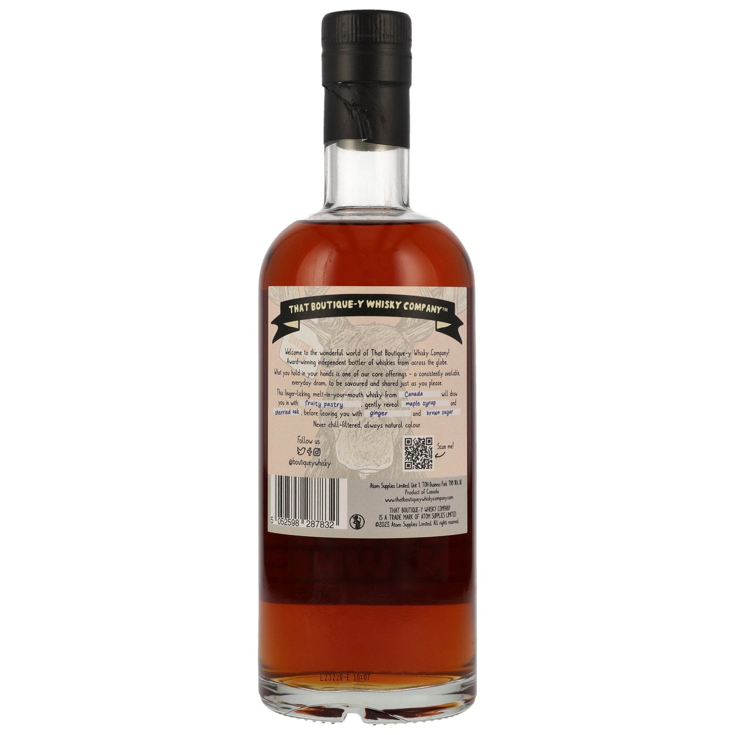 Canadian Corn Whisky | 8 Jahre | Sherry Cask | That Boutique - y Whisky Company | 45,8%GET A BOTTLE