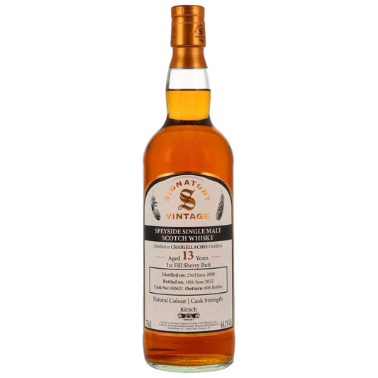 Craigellachie |Sherry Cask #900621 | Signatory Vintage | 2008/2022 | 64,1%GET A BOTTLE