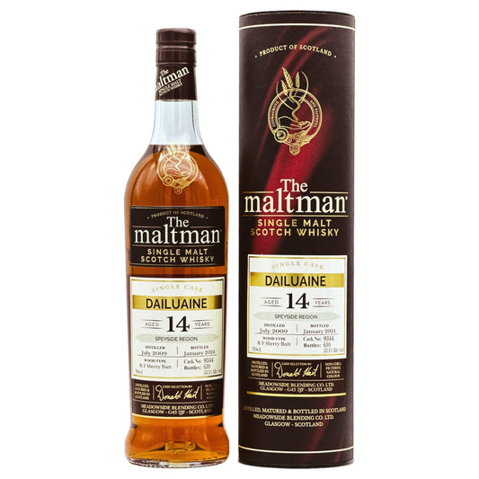 Dailuaine | The Maltman | Sherry #9344 | 2009/2024 | 14 Jahre | 53,1%GET A BOTTLE