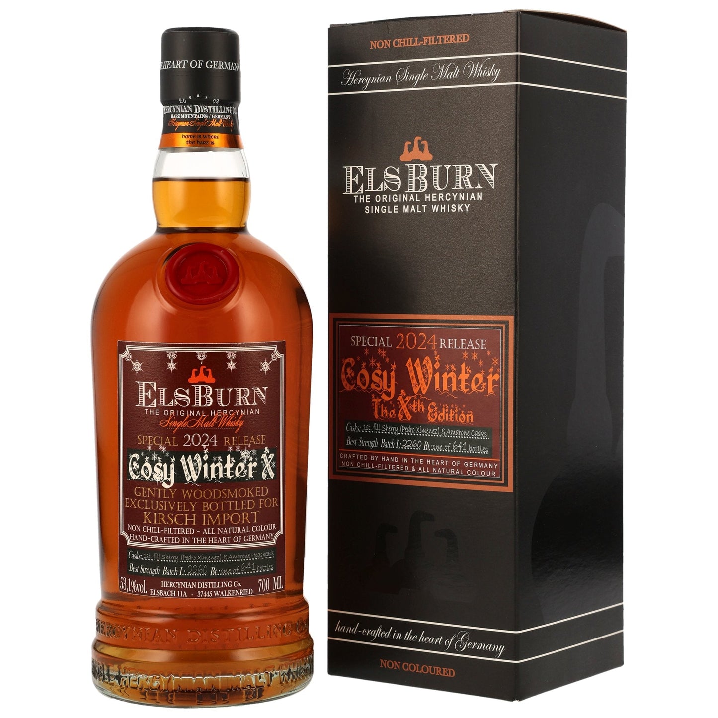 ElsBurn | Cosy Winter X 2024 | German Whisky | 53,1%GET A BOTTLE