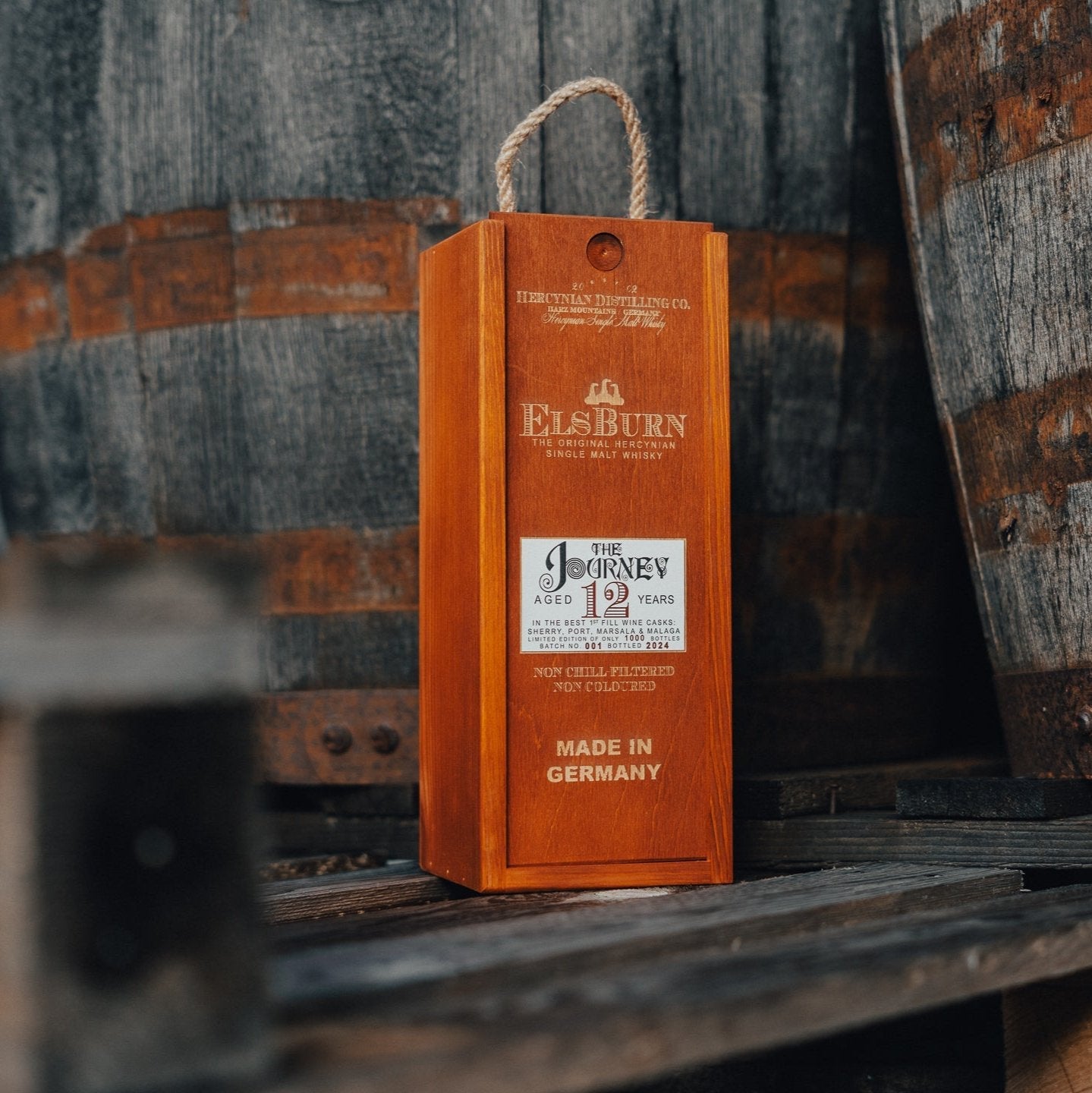 ElsBurn | The Journey | 12 Jahre | Hercynian German Whisky | 46%GET A BOTTLE