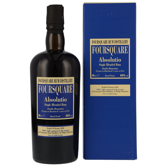 Foursquare Absolutio Single Blended Rum 2024 | 15 Years | 62%GET A BOTTLE