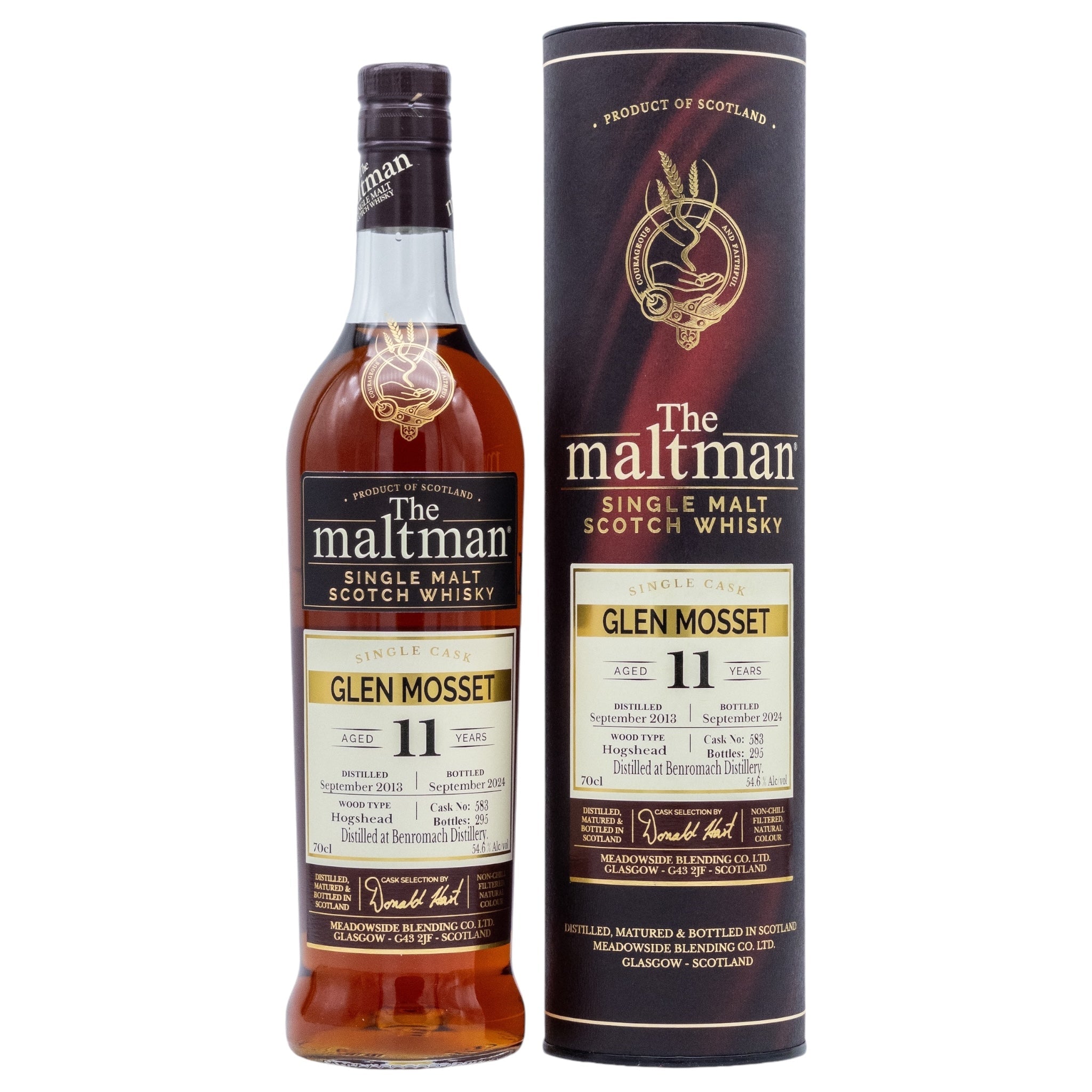 Glen Mosset (Benromach) | The Maltman | 2013/2024 | 11 Jahre | 54,6%GET A BOTTLE