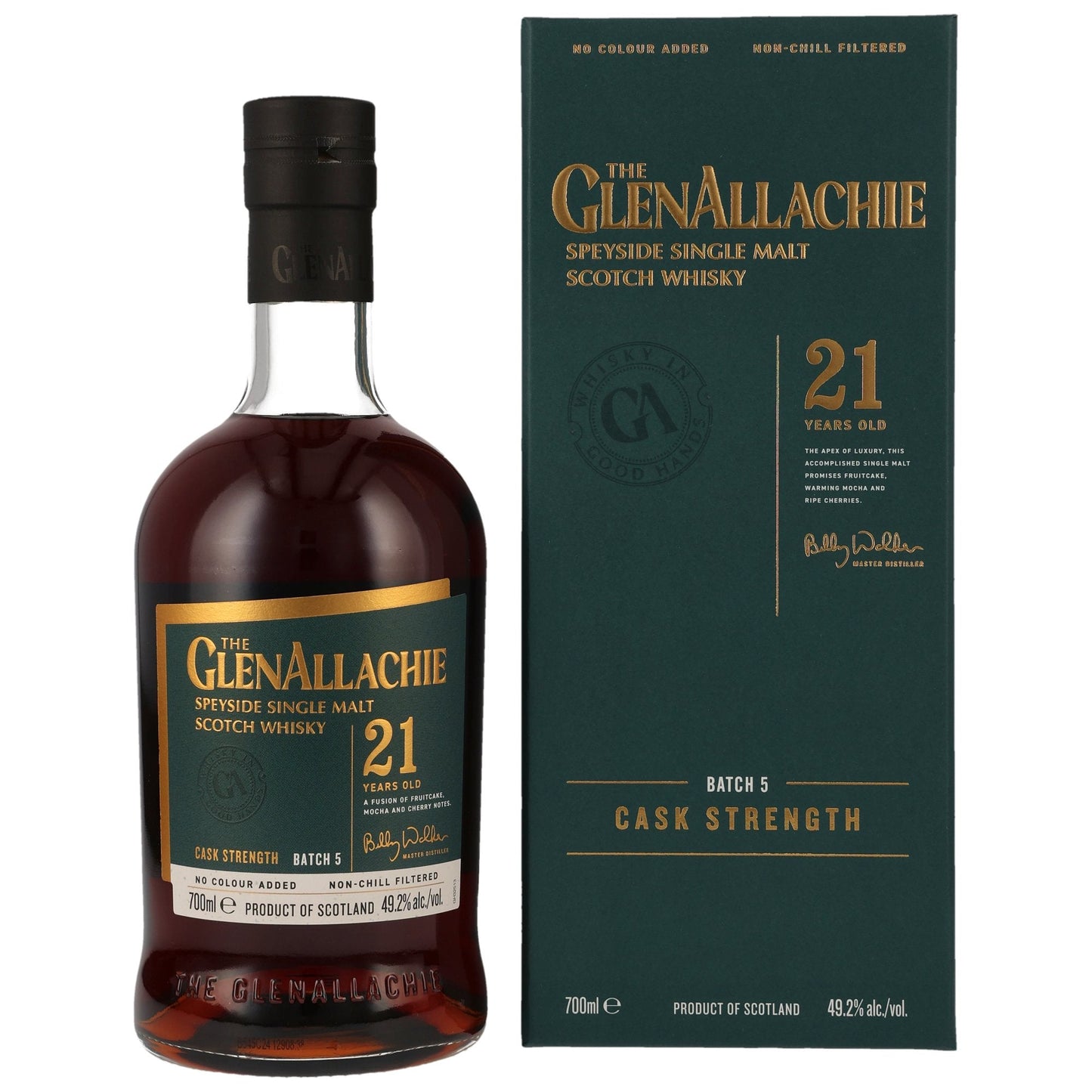 GlenAllachie | 21 Jahre | Batch 5 | Cask Strength | 49,2%GET A BOTTLE