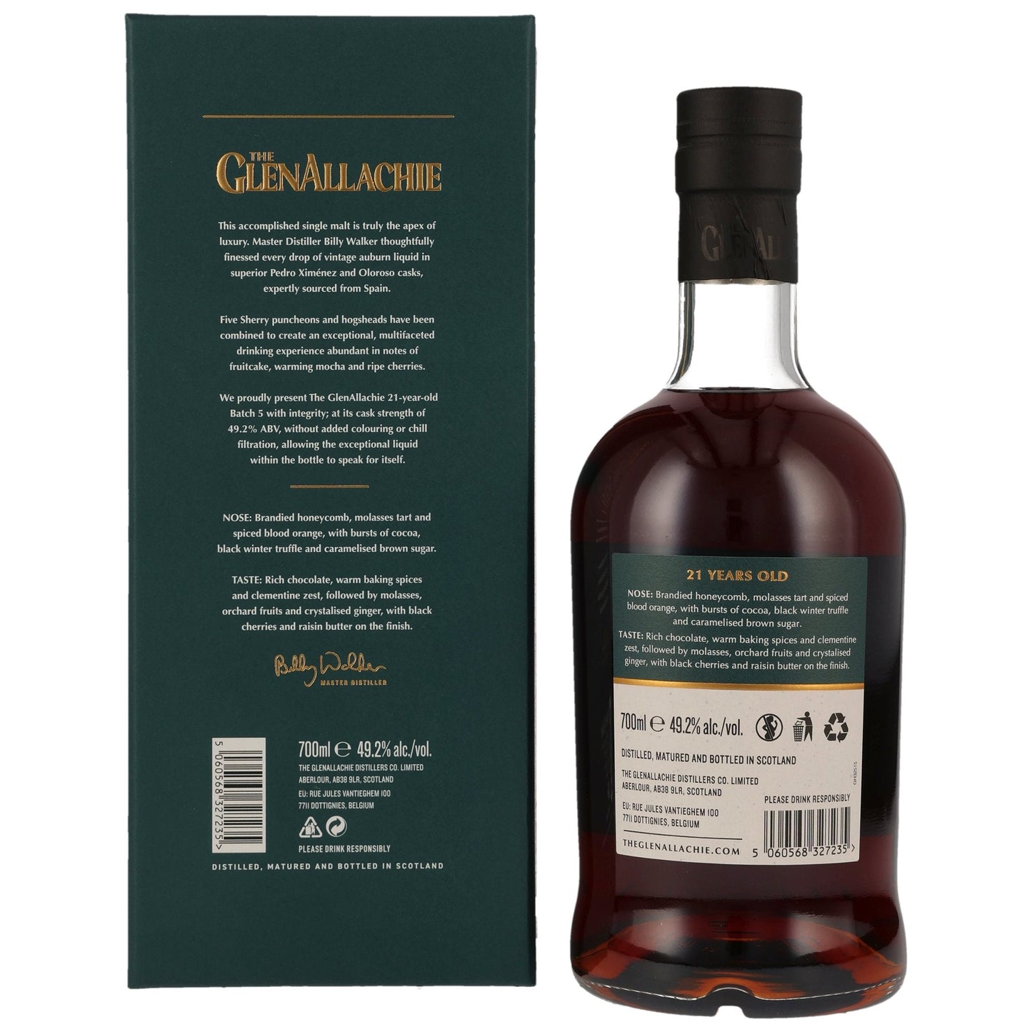 GlenAllachie | 21 Jahre | Batch 5 | Cask Strength | 49,2%GET A BOTTLE