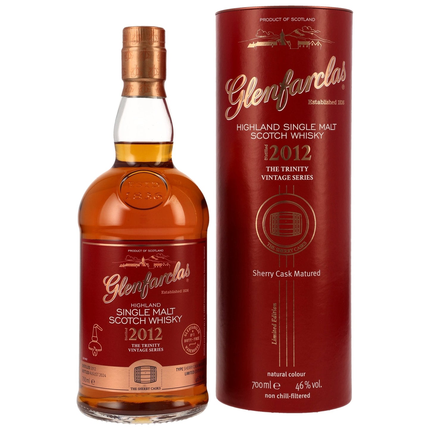 Glenfarclas | The Trinity Vintage Series No.1 | Sherry Vintage 2012 | 46%GET A BOTTLE