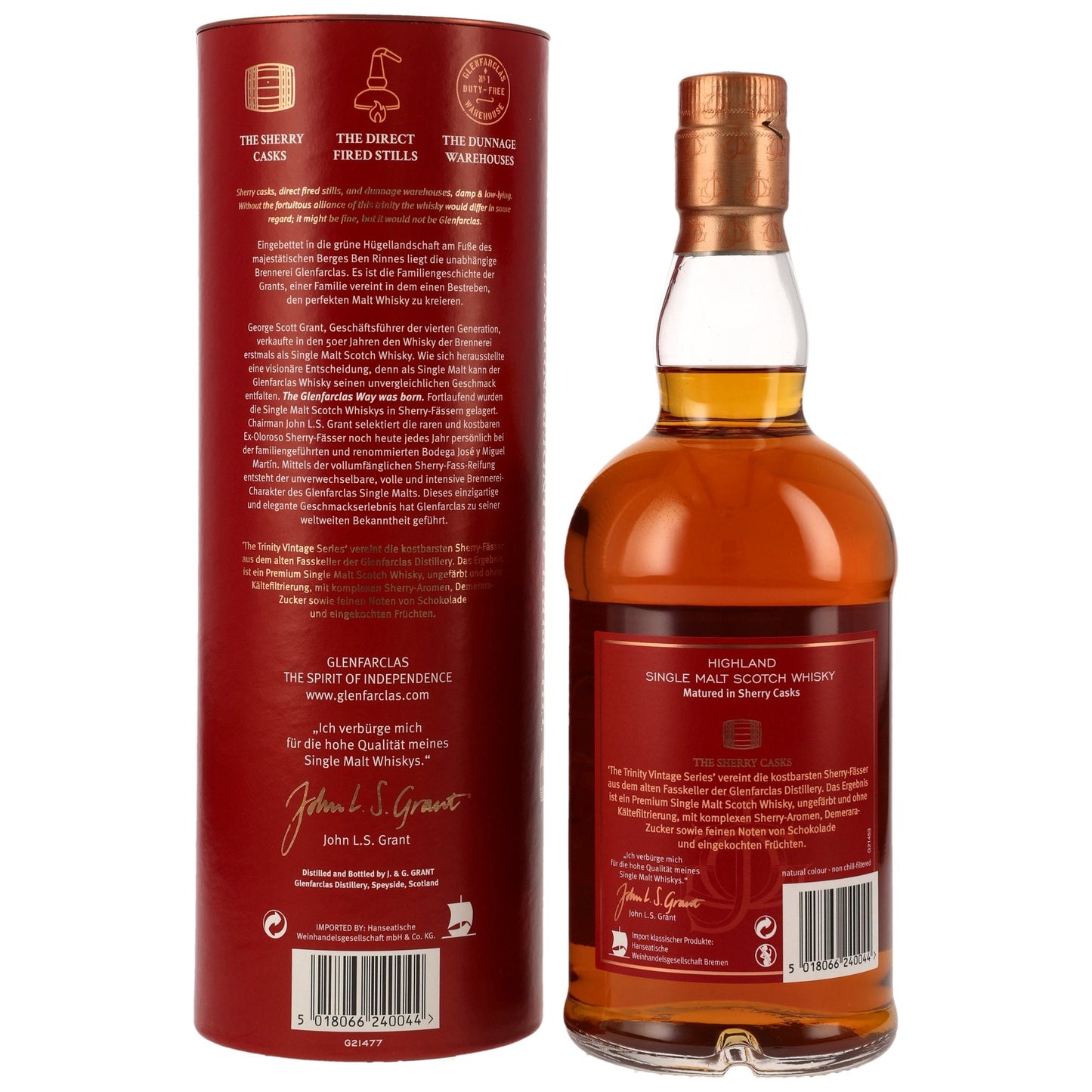 Glenfarclas | The Trinity Vintage Series No.1 | Sherry Vintage 2012 | 46%GET A BOTTLE