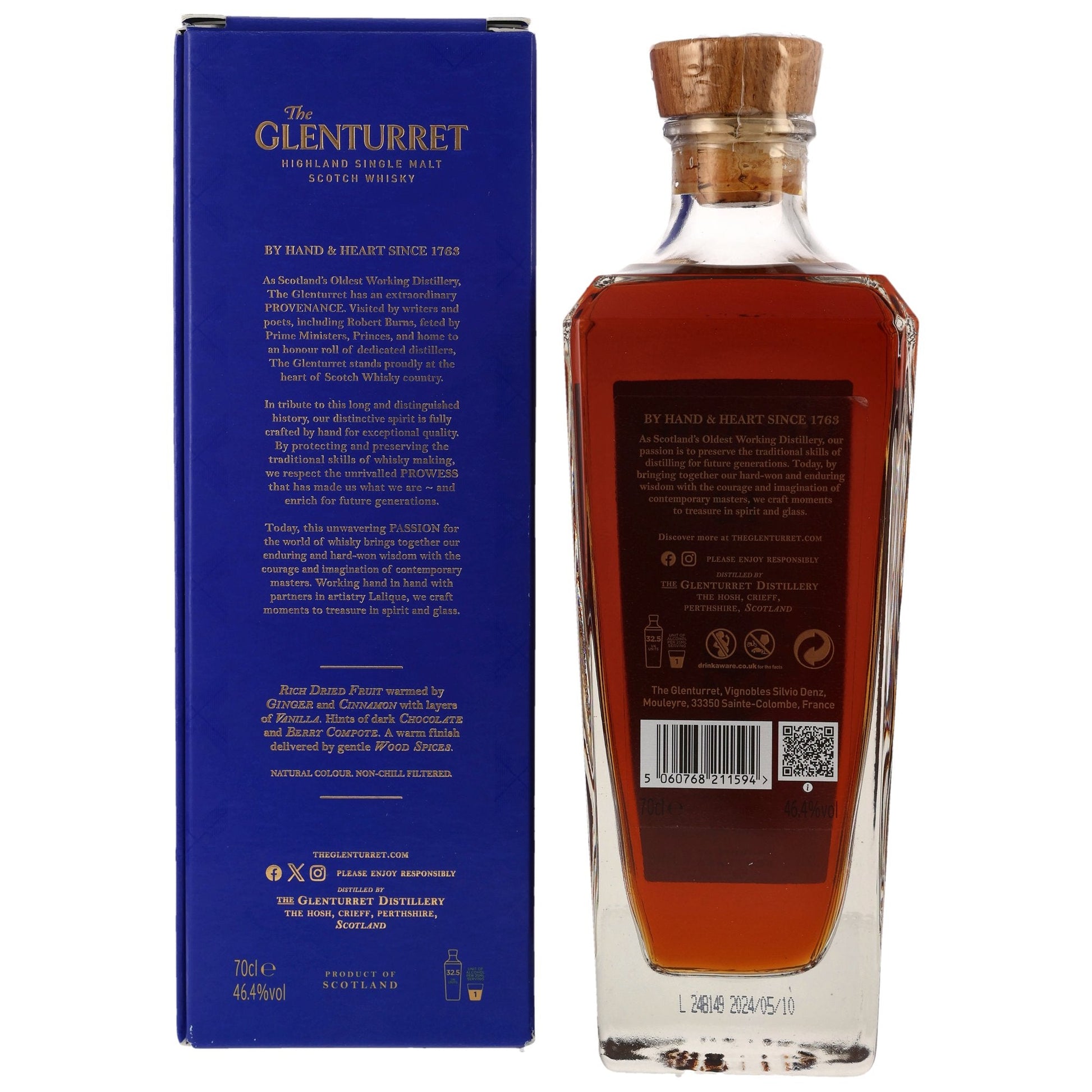 Glenturret | 12 Jahre | 2024 Release | 46,4%GET A BOTTLE