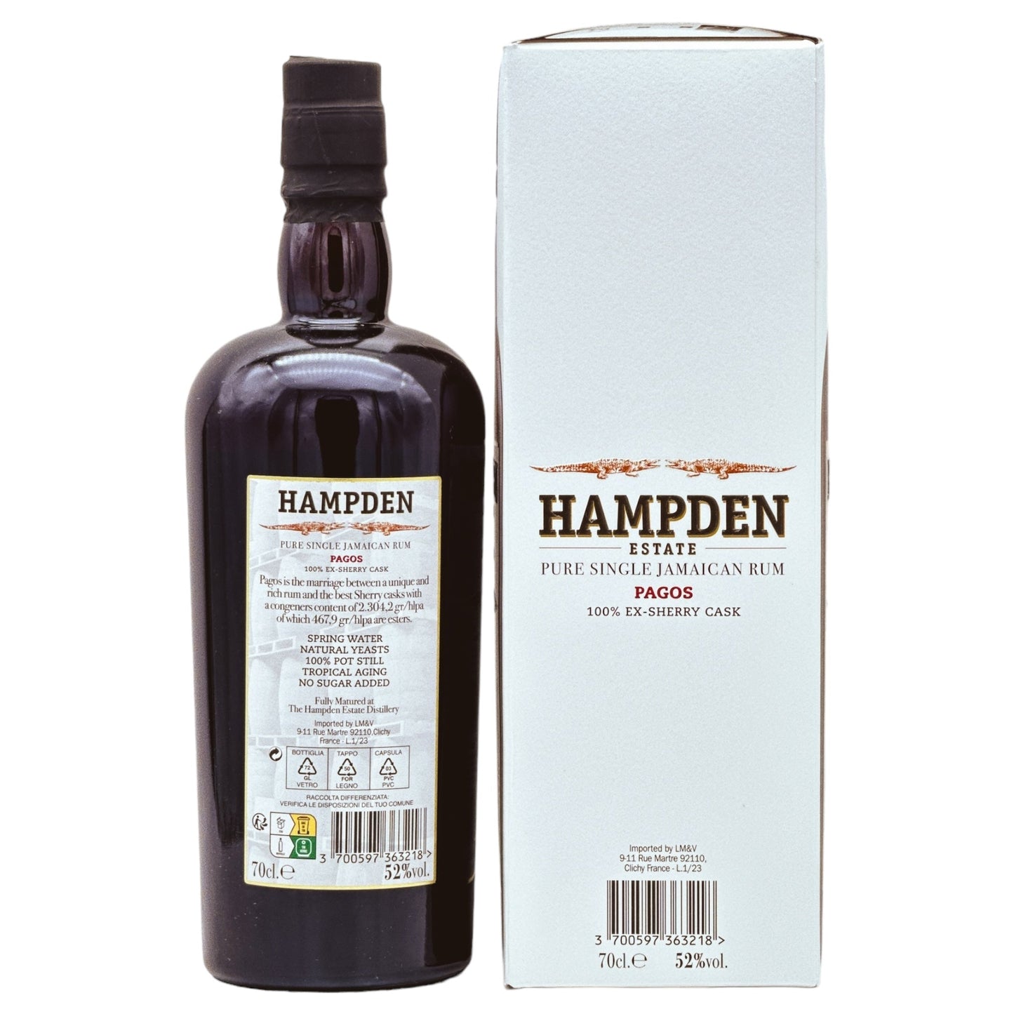 Hampden Estate Pagos Rum | 52%GET A BOTTLE