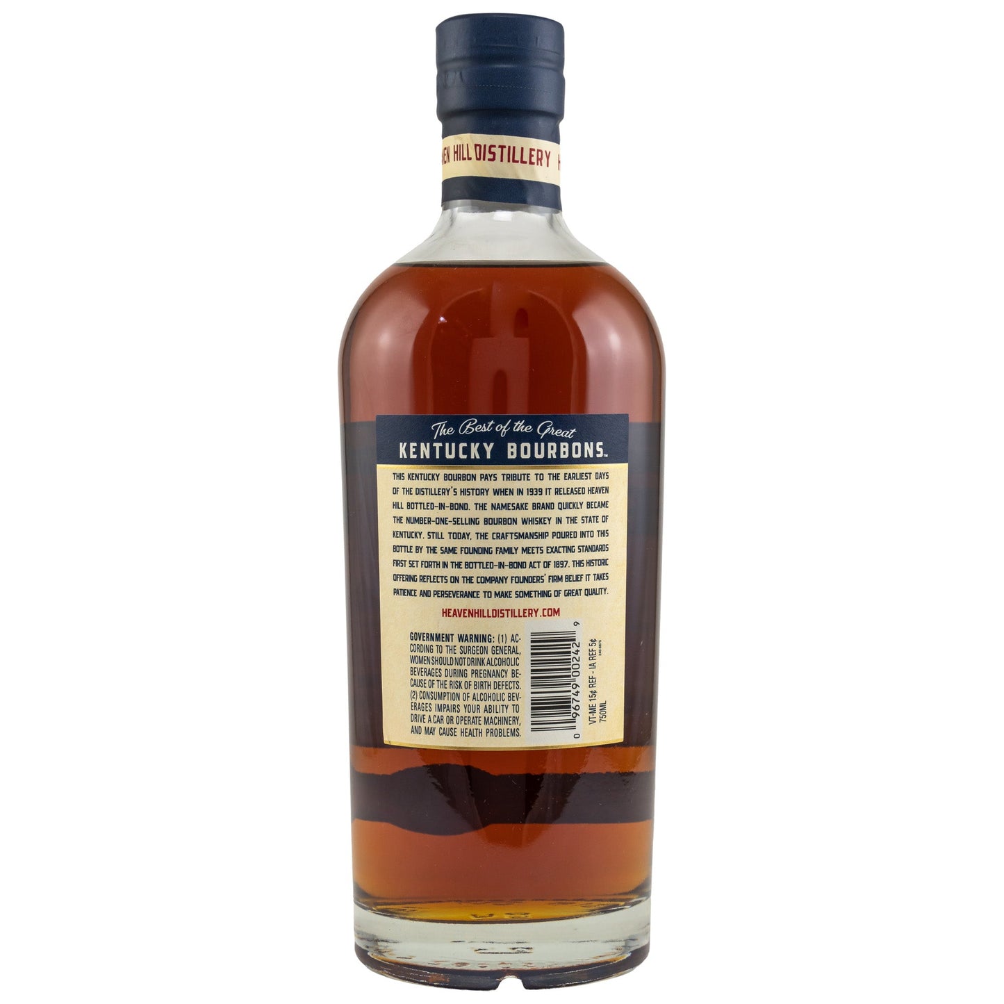 Heaven Hill | Bottled In Bond | 7 Jahre | Kentucky Straight Bourbon | 0,75l | 50%GET A BOTTLE