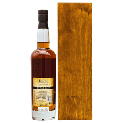 Indri | Single Cask Bourbon #3045 | 5 Jahre | Indian Whisky | 58,5%GET A BOTTLE