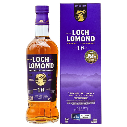 Loch Lomond | 18 Jahre | Caramelised Apple and Wood Smoke | 46%GET A BOTTLE