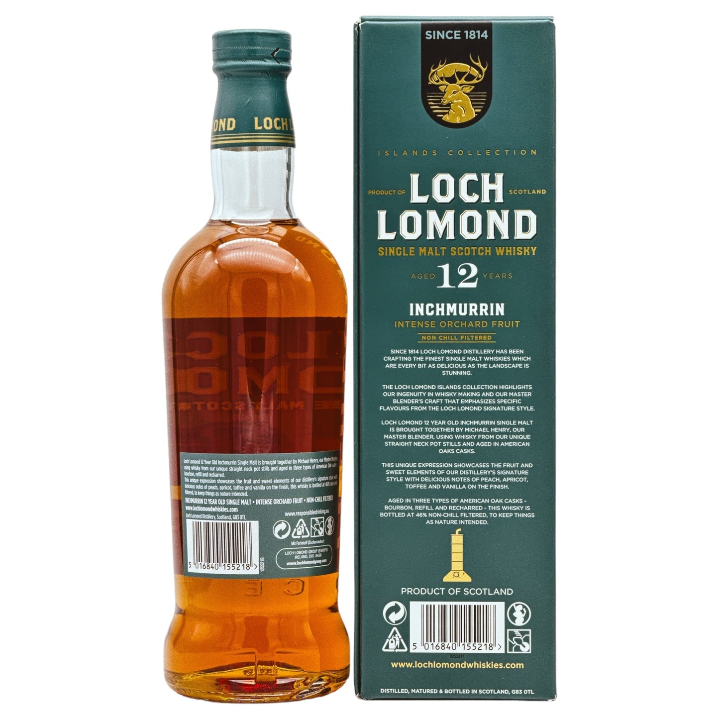 Loch Lomond | Inchmurrin | 12 Jahre | 46%GET A BOTTLE