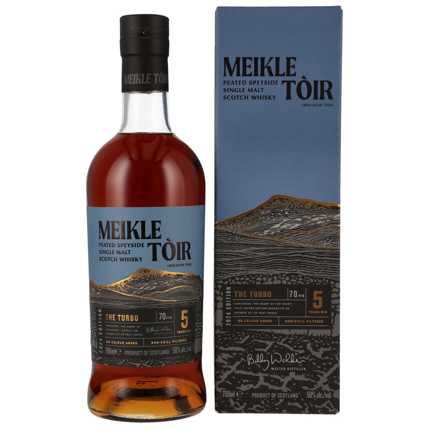 Meikle Toir | The Turbo 2024 - Heavily Peated | GlenAllachie | 5 Jahre | 50%GET A BOTTLE