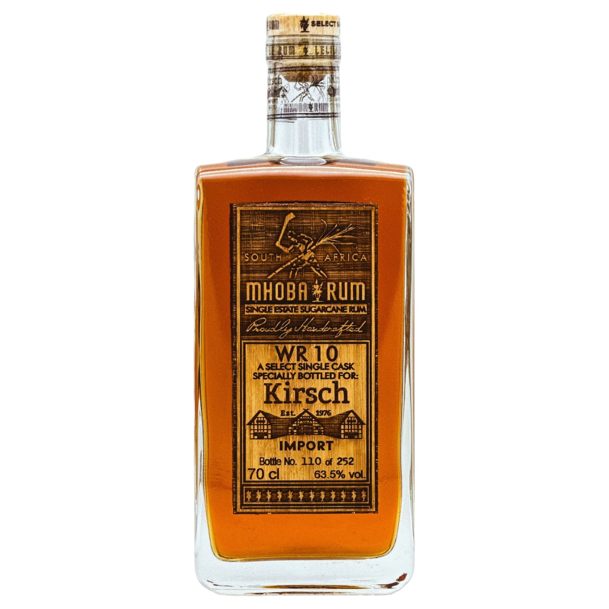 Mhoba Rum 2019/2023 South Africa Single Estate Sugar Cane Rum | 63,5%GET A BOTTLE