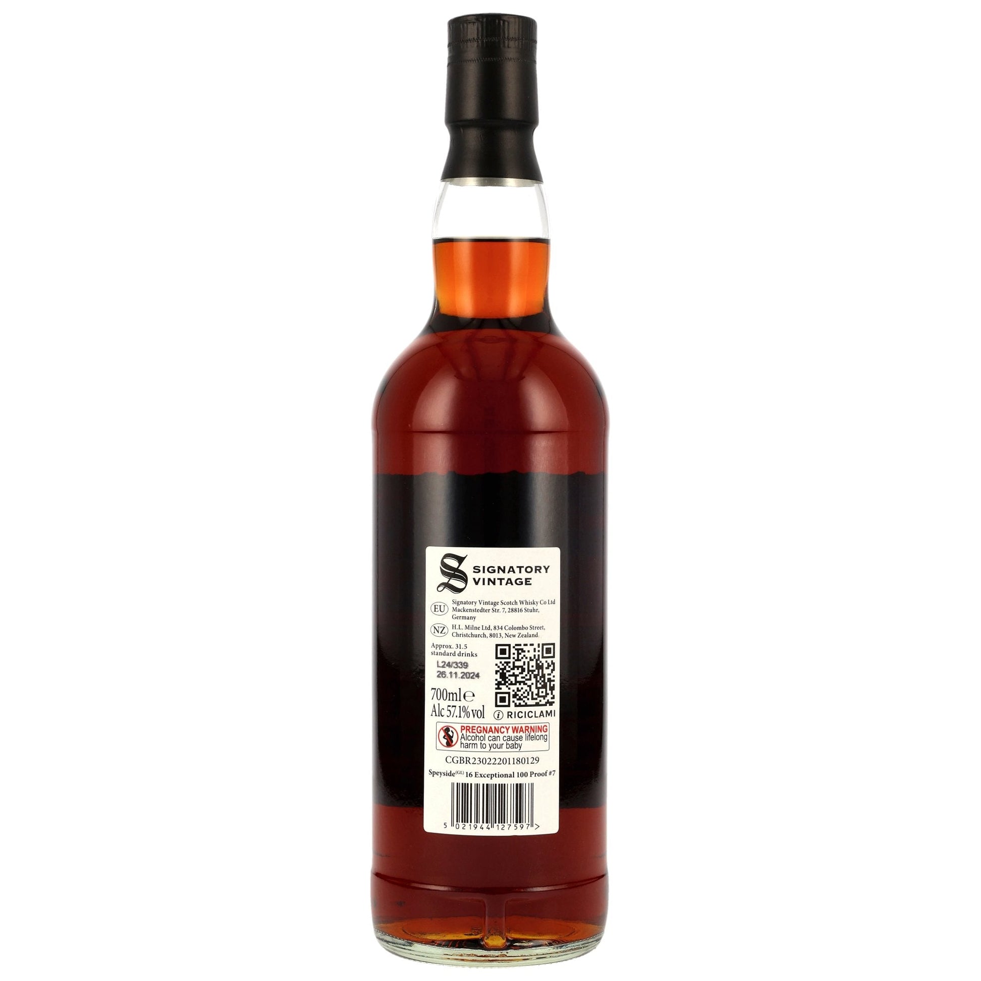 Speyside (GL) | 100 Proof Edition #7 | 16 Years | Signatory Vintage | 57,1%GET A BOTTLE