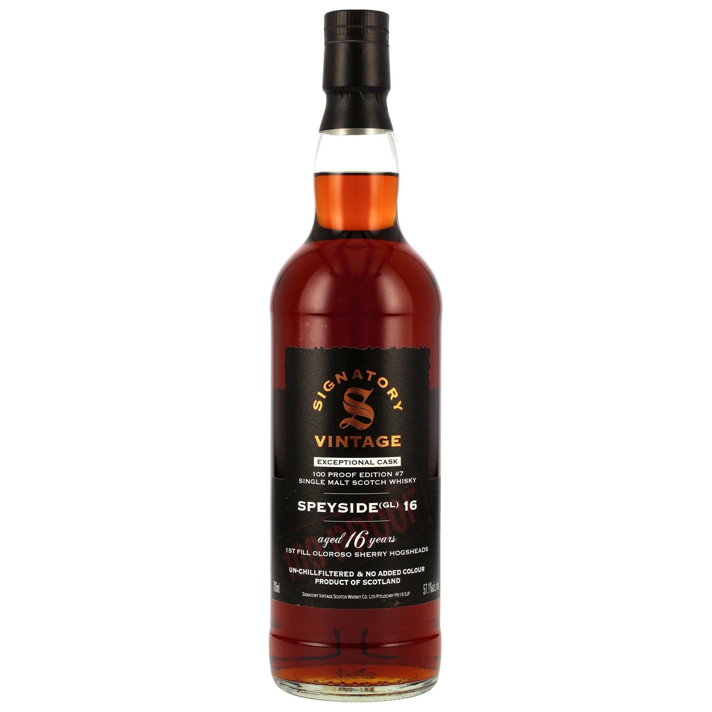 Speyside (GL) | 100 Proof Edition #7 | 16 Years | Signatory Vintage | 57,1%GET A BOTTLE
