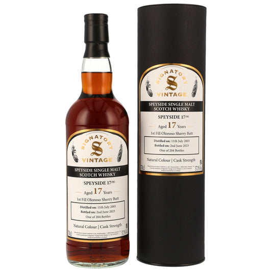 Speyside (M) | 17 Jahre | Signatory Vintage | 2023 Cask Strength | 57,1%GET A BOTTLE