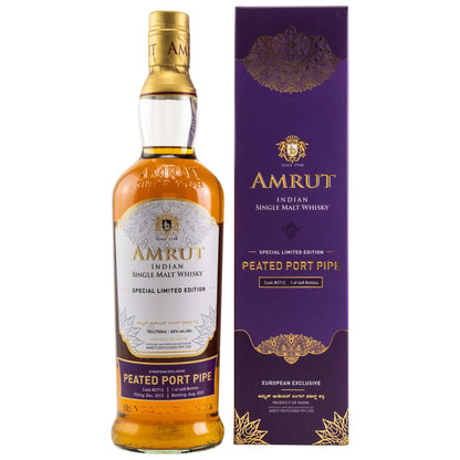 Amrut | 7 Jahre | 2013/2020 | Peated Port Pipe | Cask #2712 | Indian Whisky | 0,7l | 60%GET A BOTTLE