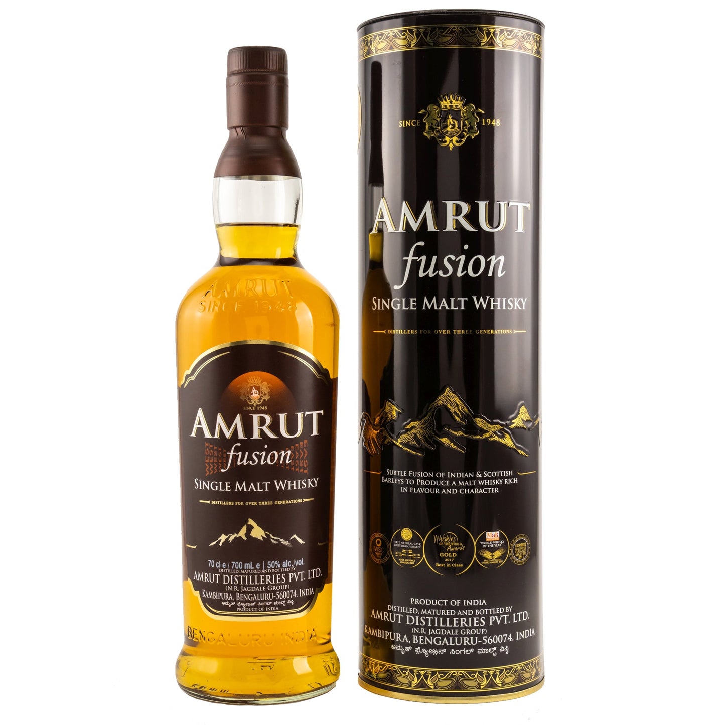 Amrut | Fusion | Indian Whisky | 50%GET A BOTTLE