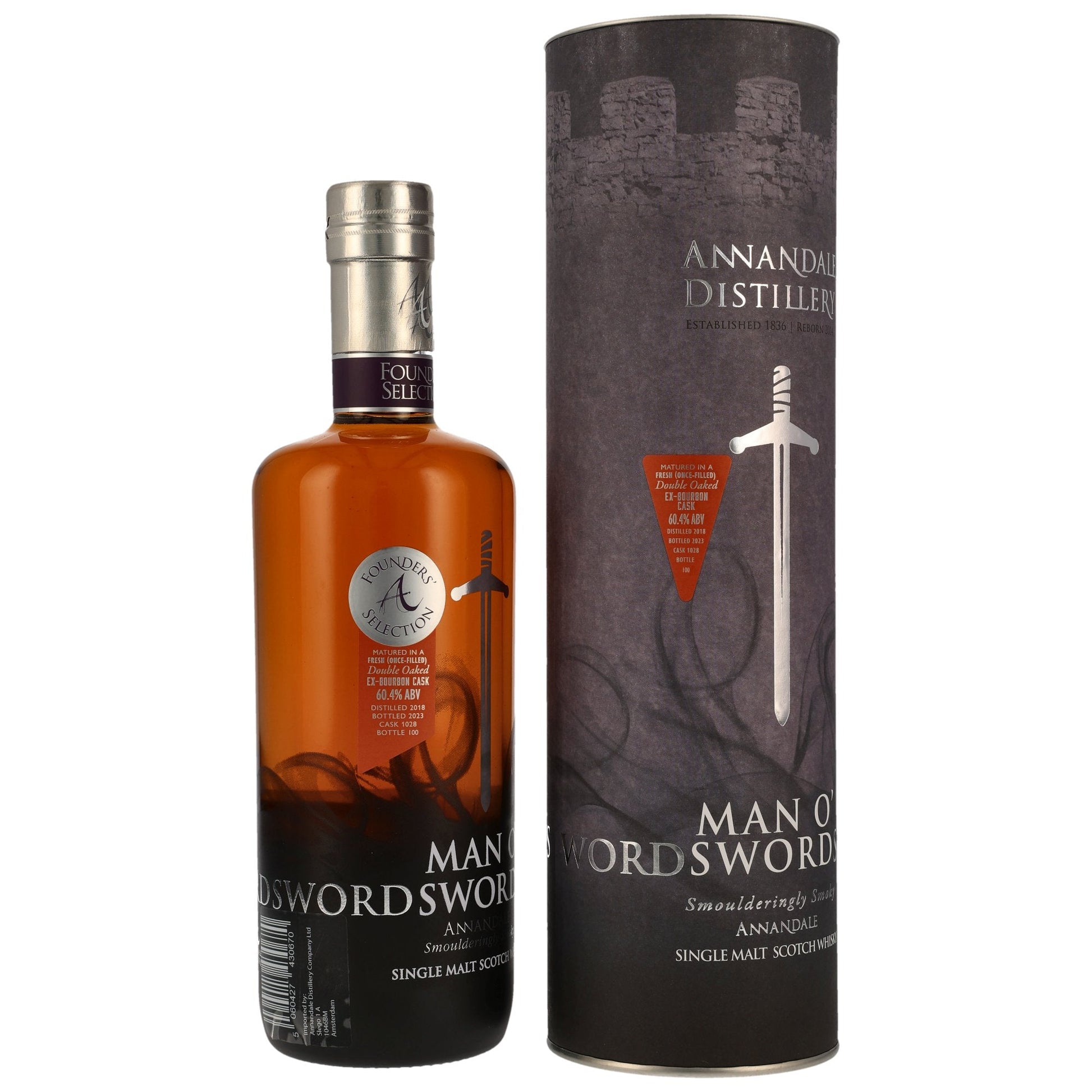 Annandale | Man O'Sword | Founders Selection | Double Oak #1028 | 60,4%GET A BOTTLE