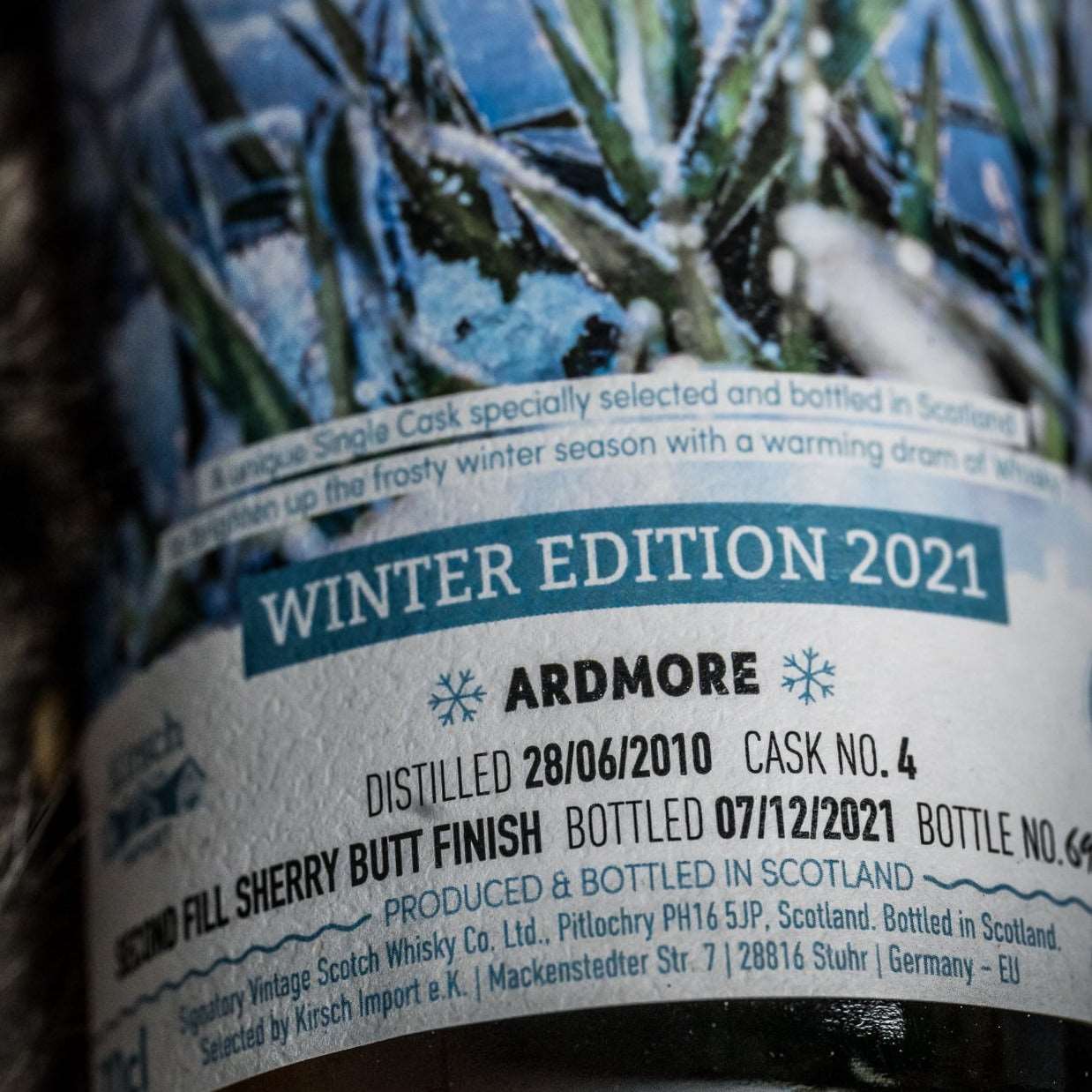 Ardmore | 11 Jahre | 2010/2021 | Winter Edition 2021 | Single Cask Seasons | Cask #4 | 0,7l | 60,4%GET A BOTTLE