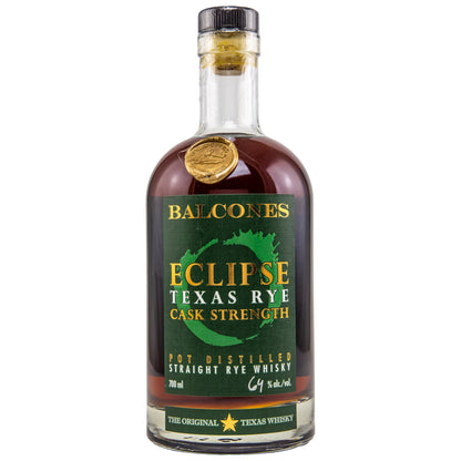 Balcones | Eclipse | Cask Strength | Straight Rye Whisky | 0,7l | 64%GET A BOTTLE
