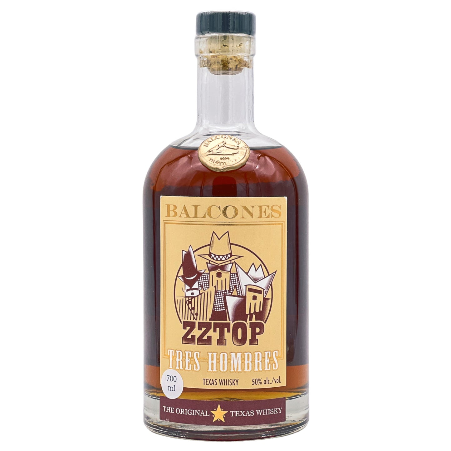 Balcones | ZZ Top Tres Hombres 2022 | Texas Whisky | 0,7l | 50%GET A BOTTLE