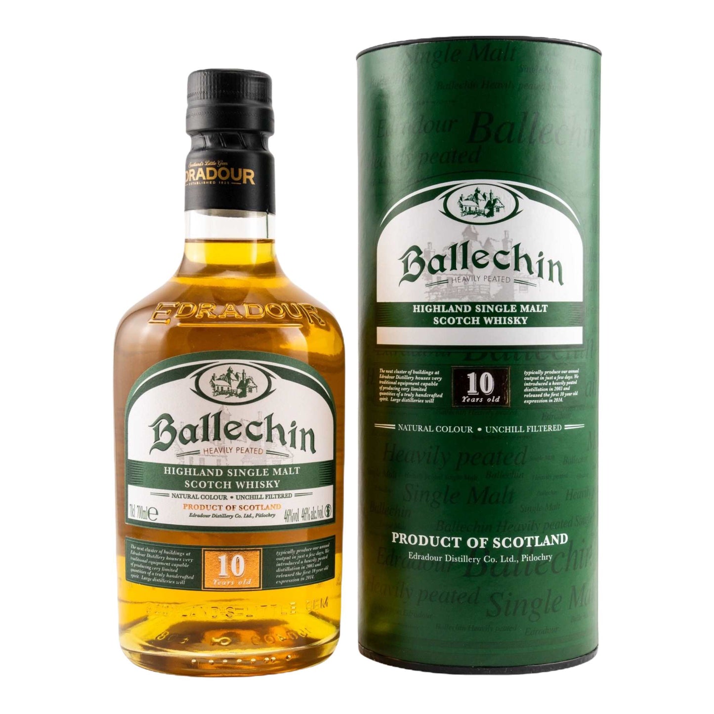Ballechin | 10 Jahre | Heavily Peated | 0,7l | 46%GET A BOTTLE