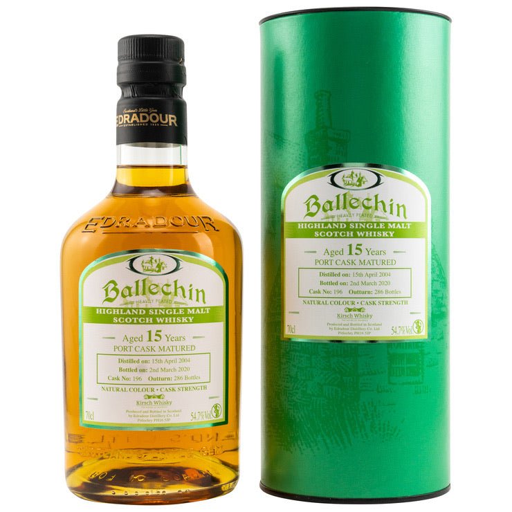 Ballechin | 15 Jahre | 2004/2020 | Port Cask Matured | Single Cask #196 | 0,7l | 54,7%GET A BOTTLE