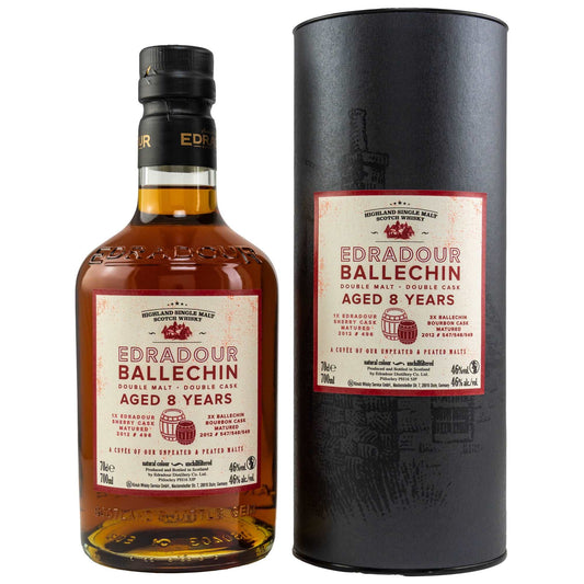 Ballechin | 8 Jahre | 2012 | Cuvée | Neue Ausstattung | Double Malt - Double Cask | 0,7l | 46%GET A BOTTLE