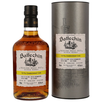 Ballechin | Chardonnay Cask #803 | 13 Jahre | 2010/2023 | 48,2%GET A BOTTLE