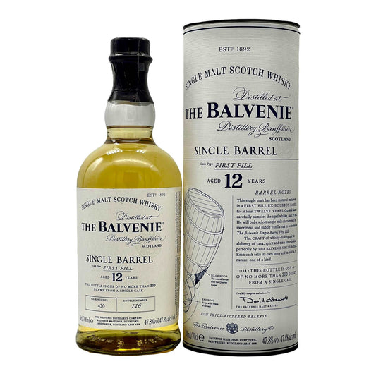 Balvenie | 12 Jahre | Single Barrel #420 | First Fill | 0,7l | 47,8%GET A BOTTLE