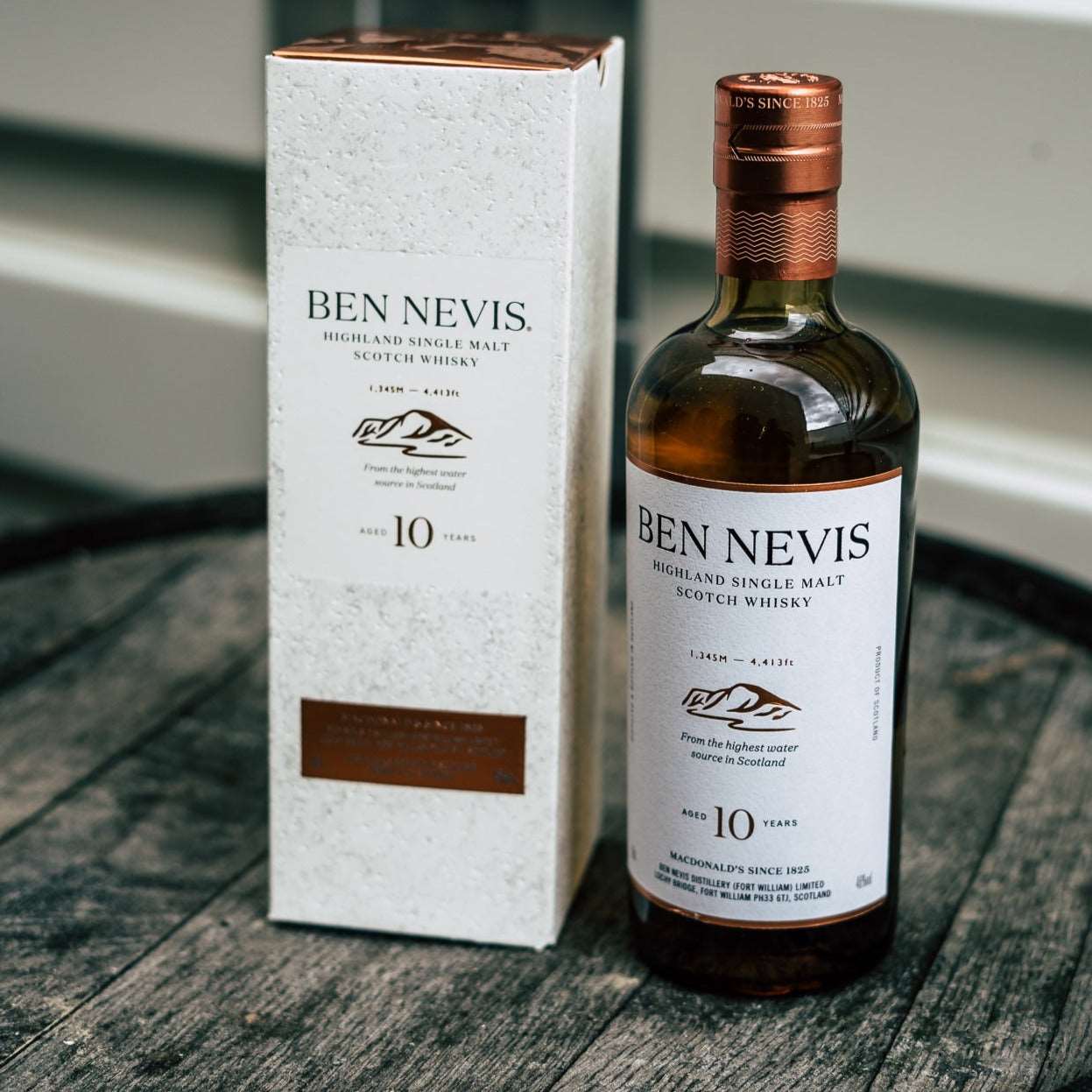 Ben Nevis | 10 Jahre | Neue Ausstattung | 0,7l | 46%GET A BOTTLE